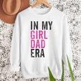Retro In My Dad Girl Era Father's Day Christmas Men Sweatshirt