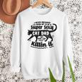 Sexy Cat Dad Father Catfather Kitten Kitty Men Sweatshirt