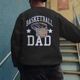 Basketball Dad Coach Sports Fan Men's Sweatshirt Back Print
