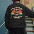 Basset Hound Shirts I Do What I Want Basset Hound Dad Men's Sweatshirt Back Print Basset Hound Shirts I Do What I Want Basset Hound Dad Men's Sweatshirt Back Print