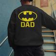 Batman Bat Dad Men's Sweatshirt Back Print