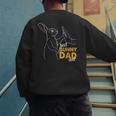 Best Bunny Dad Ever Rabbit Daddy Bunny Father Bunny Men's Sweatshirt Back Print