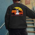 Best Bunny Dad Ever Rabbit Jumper Dad Men's Sweatshirt Back Print