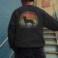 Best German Shepherd Dad Ever Daddy Dog Lover Owner Men's Sweatshirt Back Print