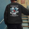 Only The Best Still Go Skiing In Their Seventies Skier Dad Men's Sweatshirt Back Print