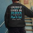 A Big Piece Of My Heart Lives In Heaven My Mom And Dad Men's Sweatshirt Back Print