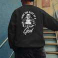 I Have The Body Of A God Buddha Fat Guy And Dad BOD Men's Sweatshirt Back Print