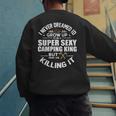 Camping Men Camper RV Camping Vacation Camping Dad Men's Sweatshirt Back Print Camping Men Camper RV Camping Vacation Camping Dad Men's Sweatshirt Back Print