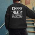 Cheer Dad The Cheerleader's Cheerleader Dad Cheer Father Men's Sweatshirt Back Print Cheer Dad The Cheerleader's Cheerleader Dad Cheer Father Men's Sweatshirt Back Print