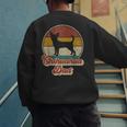 Chihuahua Dad Dog Lover Men Chihuahua Dog Vintage Men's Sweatshirt Back Print Chihuahua Dad Dog Lover Men Chihuahua Dog Vintage Men's Sweatshirt Back Print