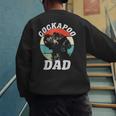 Cockapoo Dad Dog Father's Day Vintage Pet Men Women Kids Men's Sweatshirt Back Print