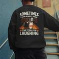 Cool Bowling Men Dad Bowler Fun Crazy Best Bowling Men's Sweatshirt Back Print Cool Bowling Men Dad Bowler Fun Crazy Best Bowling Men's Sweatshirt Back Print