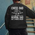 Cool Chess Player Art For Men Dad Knight Chess Lovers Pieces Small Men's Sweatshirt Back Print