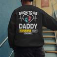 Dad To Be 2026 Loading Dad Est 2026 Promoted To Daddy Men's Sweatshirt Back Print