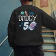 My Dad Is 50 Years Daddy Father 50th Years Birthday Men's Sweatshirt Back Print