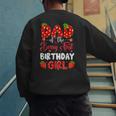 Dad Of The Berry First Birthday Of Girl Strawberry Men's Sweatshirt Back Print