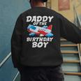 Dad Of The Birthday Boy Airplane Men's Sweatshirt Back Print