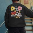 Dad Birthday Boy Farm Animal Farming Farmer Family B-Day Men's Sweatshirt Back Print