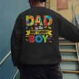 Dad Of The Birthday Boy Master Builder Kids Building Blocks Men's Sweatshirt Back Print Dad Of The Birthday Boy Master Builder Kids Building Blocks Men's Sweatshirt Back Print