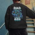 Dad Of The Birthday Boy Matching Video Game Birthday Party Men's Sweatshirt Back Print