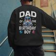 Dad Of The Birthday Boy Police Car Policeman Police Officer Men's Sweatshirt Back Print
