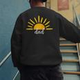 Dad Of The Birthday First Trip Around The Sun Birthday Men's Sweatshirt Back Print