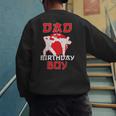 Dad Of The Birthday Karate Taekwondo Boy Martial Arts Men's Sweatshirt Back Print
