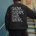Dad Dada Daddy Bruh Papa Cow Daddy Love Cows Dad Cow Print Men's Sweatshirt Back Print Dad Dada Daddy Bruh Papa Cow Daddy Love Cows Dad Cow Print Men's Sweatshirt Back Print