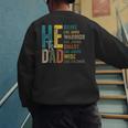 Dad Fathers Day Christian Jesus He Is Smart Brave Men's Sweatshirt Back Print Dad Fathers Day Christian Jesus He Is Smart Brave Men's Sweatshirt Back Print