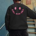 In My Dad Girl Era Tee Fathers Day 2-Sided Men's Sweatshirt Back Print