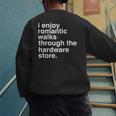 Dad Handyman Hardware Store Tools Men's Sweatshirt Back Print