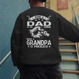 Being A Dad Is An Honor Being A Grandpa Is Priceless Men's Sweatshirt Back Print