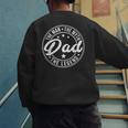 DAD The Man The Myth The Legend Father's Day Men's Sweatshirt Back Print