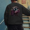 Dad Mom Cool Dog Sunglasses Cockapoo Men's Sweatshirt Back Print