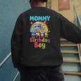Dad And Mom Mommy Of The Birthday Boy Family Party Decor Men's Sweatshirt Back Print