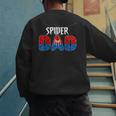 Dad And Mom Spider Family Matching Birthday Halloween Men's Sweatshirt Back Print Dad And Mom Spider Family Matching Birthday Halloween Men's Sweatshirt Back Print