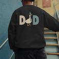 Dad Silly Goose 1st Birthday Family Matching Pocket Men's Sweatshirt Back Print Dad Silly Goose 1st Birthday Family Matching Pocket Men's Sweatshirt Back Print