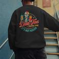 Dad Tax Making Sure It's Not Poison Father's Day Men's Sweatshirt Back Print