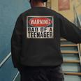 Dad Of a Teenager Official Teenager Matching Men's Sweatshirt Back Print