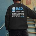 DAD Thanks For Coming Back When You Went To Get Milk Men's Sweatshirt Back Print DAD Thanks For Coming Back When You Went To Get Milk Men's Sweatshirt Back Print