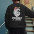 Dadacorn Muscle Dad Unicorn Fathers Day Men's Sweatshirt Back Print Dadacorn Muscle Dad Unicorn Fathers Day Men's Sweatshirt Back Print