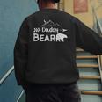 Daddy Bear Shirt Matching Family Mama Papa Bear Camping Men's Sweatshirt Back Print