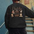 Daddy Can Bearly Wait Bear Gender Neutral Boy Baby Shower Men's Sweatshirt Back Print Daddy Can Bearly Wait Bear Gender Neutral Boy Baby Shower Men's Sweatshirt Back Print