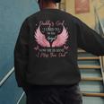Daddy Girl I Used To Be His Angel Now He Is Mine Men's Sweatshirt Back Print