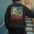 Daddysaurus Father's Day Best Dad T-Rex Papa Men's Sweatshirt Back Print Daddysaurus Father's Day Best Dad T-Rex Papa Men's Sweatshirt Back Print