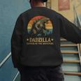 Dadzilla-Father Of The Monsters Dad Father's Day Men's Sweatshirt Back Print