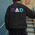 Disney Frozen Elsa Anna Olaf Dad Father's Day Birthday Men's Sweatshirt Back Print Disney Frozen Elsa Anna Olaf Dad Father's Day Birthday Men's Sweatshirt Back Print