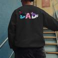 Disney Minnie Mouse And Daisy Duck Dad Father's Day Birthday Men's Sweatshirt Back Print Disney Minnie Mouse And Daisy Duck Dad Father's Day Birthday Men's Sweatshirt Back Print