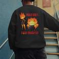 Disney And Pixar’s Elemental Proud Dad Of a Fiery Daughter Men's Sweatshirt Back Print