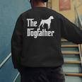 The DogfatherShirt Boxer Dog Lover Shirt For Men Dad Men's Sweatshirt Back Print